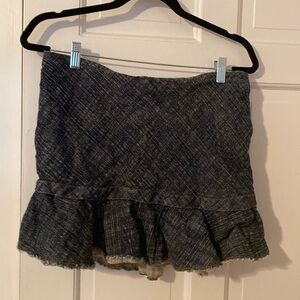 𝅺PARALLEL jean skirt